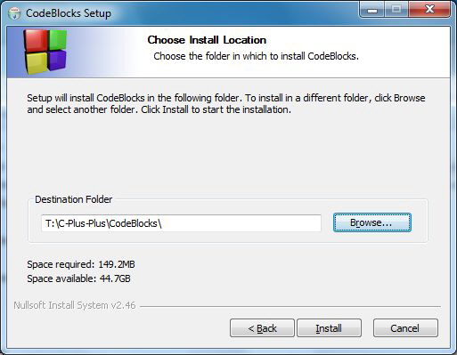 codeblocks install compilers